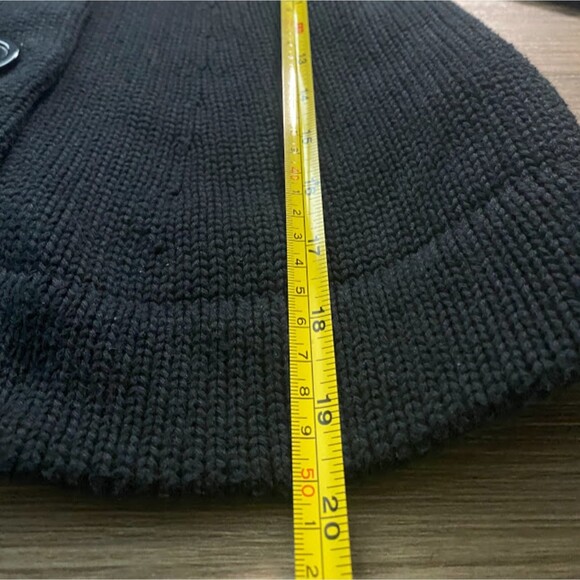 Banana Republic Women's Black Chunky Button Down Sweater S - Picture 6 of 6